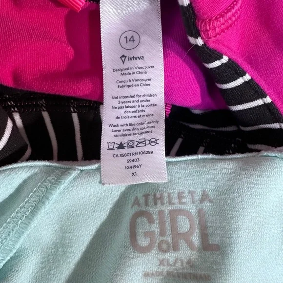 ⭐️Lululemon Ivivva & Athleta Girl Bundle [9014]